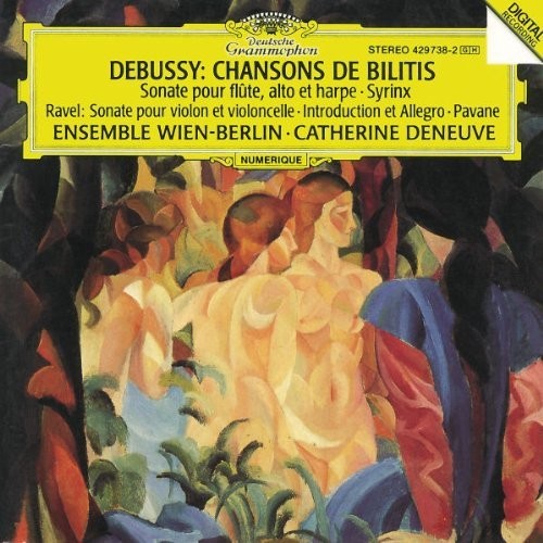 DEBUSSY / RAVEL / DENEUVE,CATHERINE - DEBUSSY / RAVEL / DENEUVE,CATHERINE CHANSONS DE BILITIS / INTRO. & ALLEGRO (RAVEL) (CD) NEW | NEW - NEW