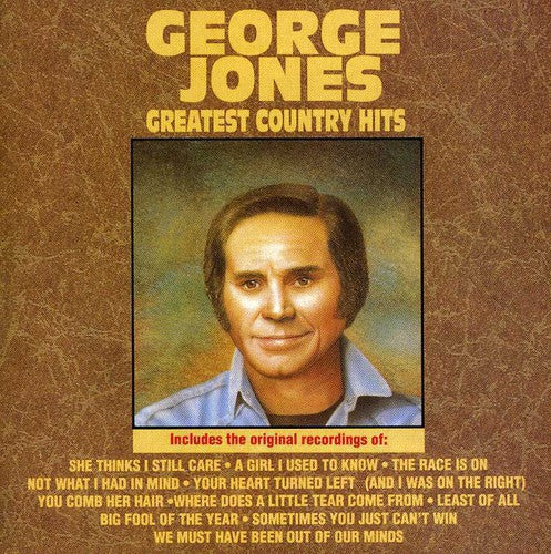 JONES,GEORGE - JONES,GEORGE GREATEST COUNTRY HITS (CD) NEW | NEW - NEW
