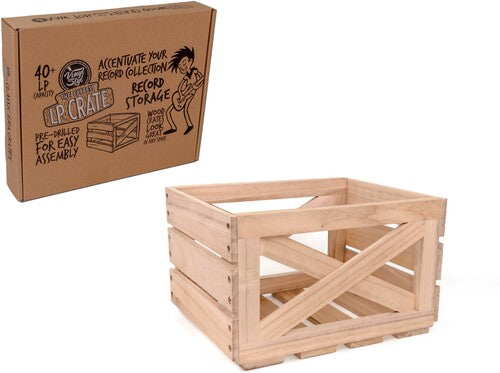 VS-RS-06l Express LP Crate 12 Inch LP Record Storage 40+ Capacity Wood | - NEW