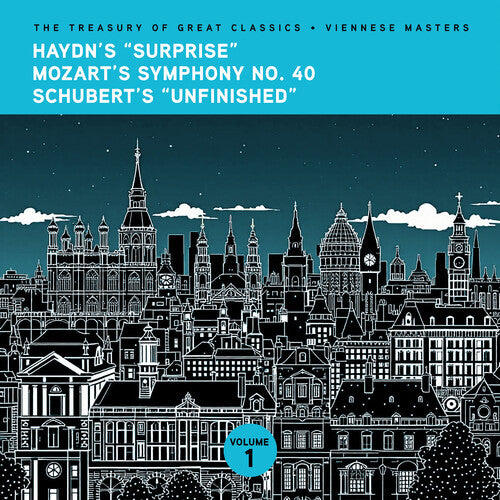 LJUBLJANA SYMPHONY ORCHESTRA & SLOVAK PHIL ORCH - LJUBLJANA SYMPHONY ORCHESTRA & SLOVAK PHIL ORCH TREASURY OF GREAT CLASSICS - VIENNESE VOL. 1. (CD) NEW | NEW - NEW