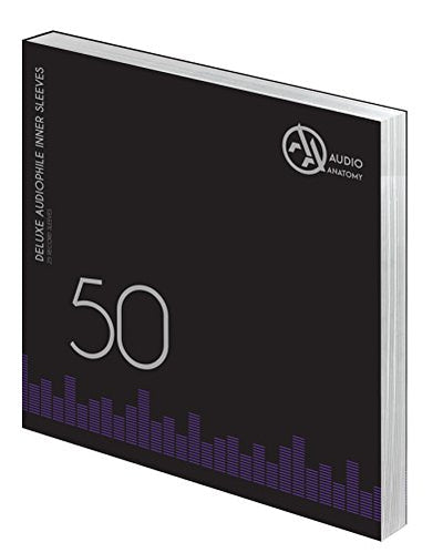 50X 12" DELUXE AUDIOPHILE ANTISTATIC INNER SLEEVES CREAM | Mint (M) Mint (M) - NEW