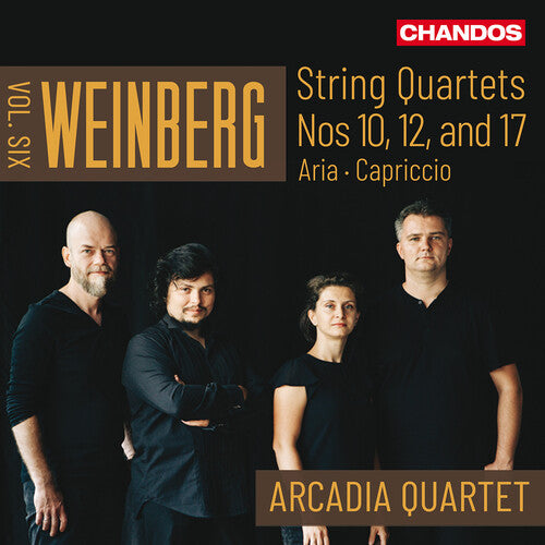 ARCADIA QUARTET - ARCADIA QUARTET WEINBERG: STRING QUARTETS VOL. 6 (CD) NEW | NEW - NEW