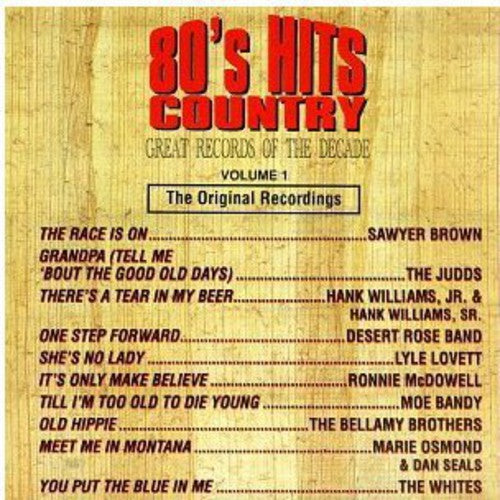 80'S COUNTRY HITS 1 / VARIOUS - 80'S COUNTRY HITS 1 / VARIOUS 80'S COUNTRY HITS 1 / VARIOUS (CD) NEW | NEW - NEW