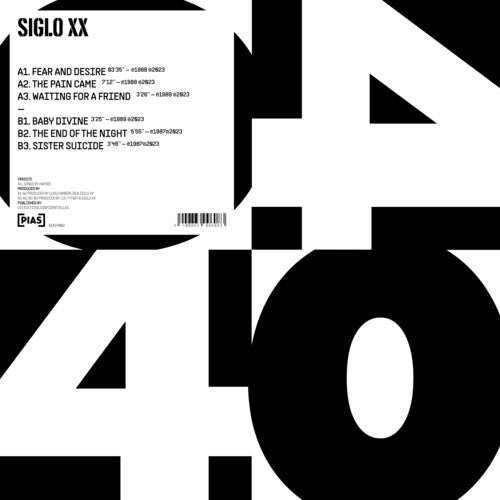 SIGLO XX - - PIAS 40 (VINYL 12" PIAA4002.1) | NEW - NEW