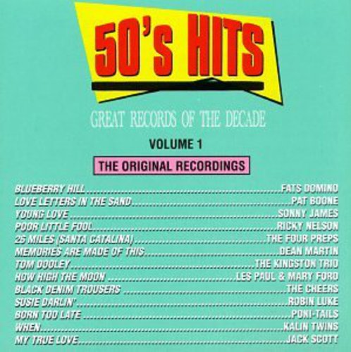 50'S POP HITS 1 / VARIOUS - 50'S POP HITS 1 / VARIOUS 50'S POP HITS 1 / VARIOUS (CD) NEW | NEW - NEW