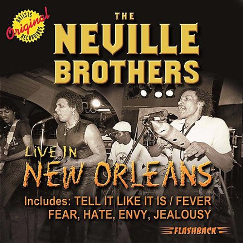 NEVILLE BROTHERS - NEVILLE BROTHERS LIVE IN NEW ORLEANS (CD) NEW | NEW - NEW