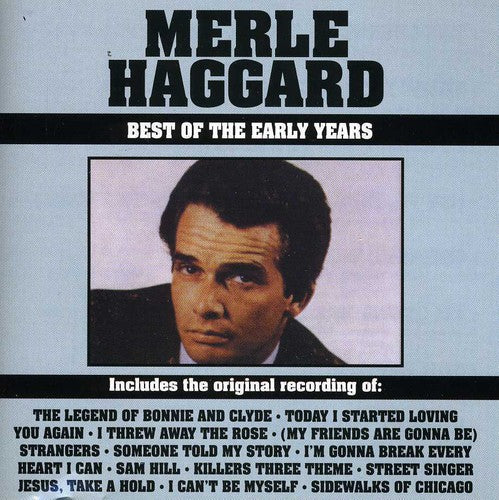 HAGGARD,MERLE - HAGGARD,MERLE BEST OF THE EARLY YEARS (CD) NEW | NEW - NEW