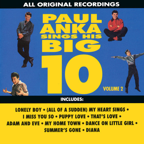 ANKA,PAUL - ANKA,PAUL SINGS HIS BIG TEN 2 (CD) NEW | NEW - NEW