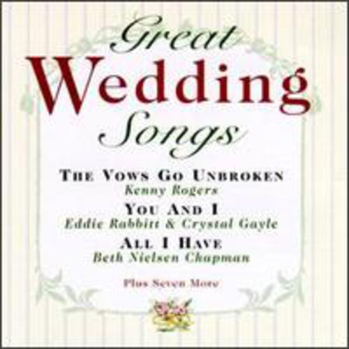 GREAT WEDDING SONGS / VARIOUS - GREAT WEDDING SONGS / VARIOUS GREAT WEDDING SONGS / VARIOUS (CD) NEW | NEW - NEW
