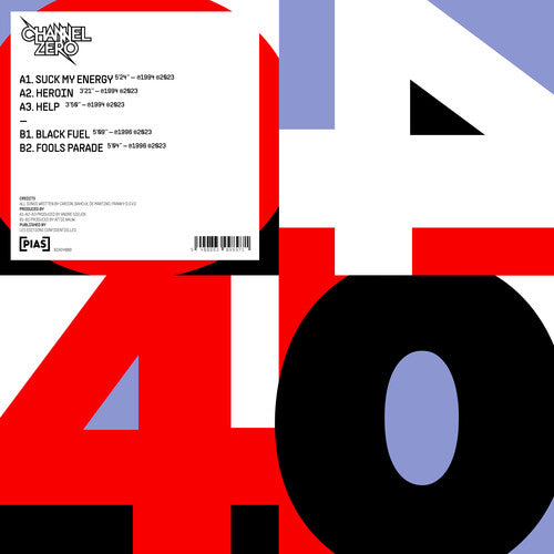 CHANNEL ZERO - - PIAS 40 (VINYL 12" PIAA4008.1) | NEW - NEW