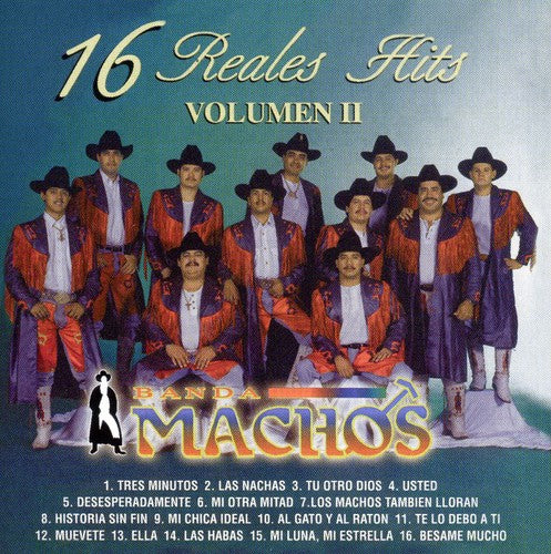 BANDA MACHOS - BANDA MACHOS 16 REALES HITS 2 (CD) NEW | NEW - NEW