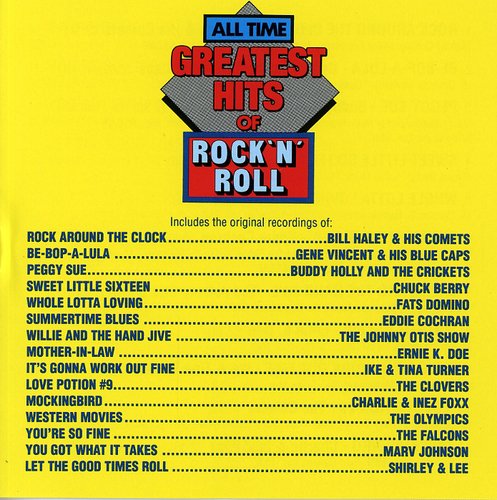 ALL TIME GREATEST ROCK N ROLL / VARIOUS - ALL TIME GREATEST ROCK N ROLL / VARIOUS ALL TIME GREATEST ROCK N ROLL / VARIOUS (CD) NEW | NEW - NEW