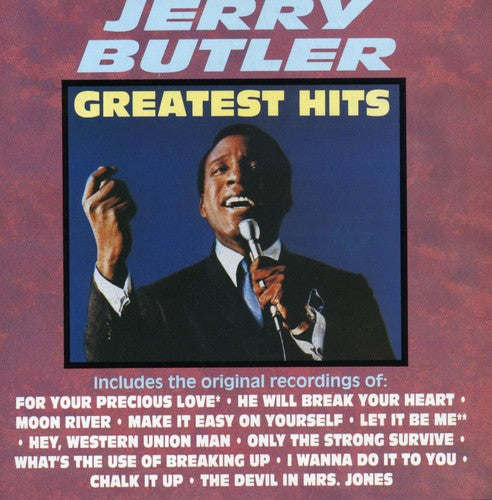BUTLER,JERRY - BUTLER,JERRY GREATEST HITS (CD) NEW | NEW - NEW