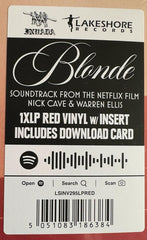 Nick Cave & Warren Ellis Blonde (Soundtrack From The Netflix Film) Invada, Invada LP, RED Mint (M) Mint (M)