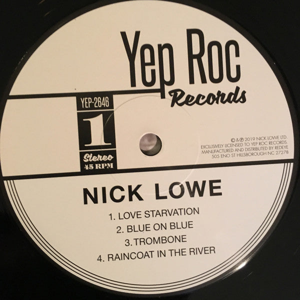 Nick Lowe - Love Starvation | Mint (M) Mint (M) - ROCK
