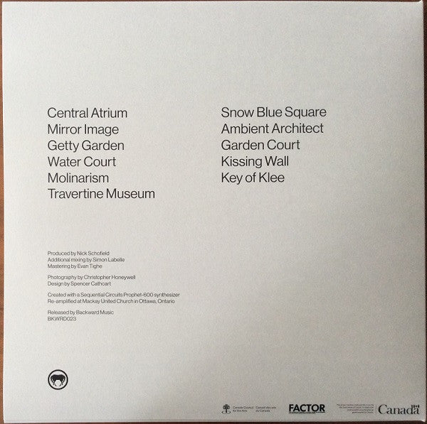 Nick Schofield (2) Glass Gallery Backward Music LP, Album Mint (M) Mint (M)