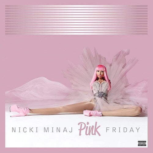 Pink Friday: 10th Anniversary (DELUXE | PINK & WHITE SWIRL VINYL) | Mint (M) Mint (M) - HIP HOP/RAP *SEALED/COLOR*