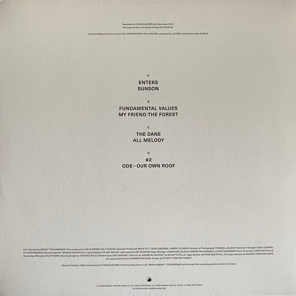 Tripping With Nils Frahm | Mint (M) Mint (M)