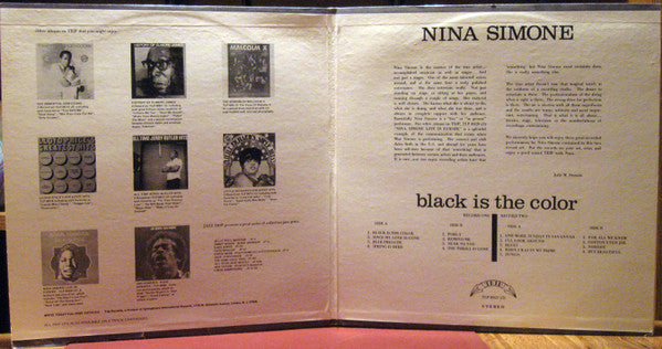 Black Is The Color | Near Mint (NM) Very Good Plus (VG+) - JAZZ / USED *NEAR MINT*