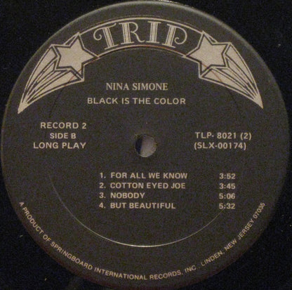 Black Is The Color | Near Mint (NM) Very Good Plus (VG+) - JAZZ / USED *NEAR MINT*