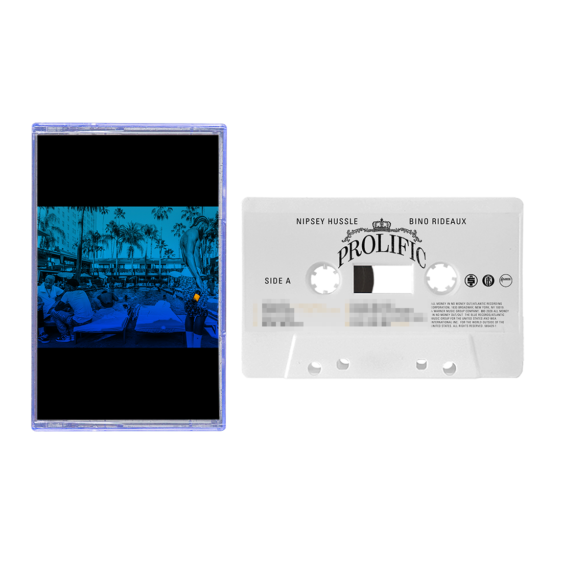 Nipsey Hussle & Bino Rideaux - Prolific [White Cassette] |