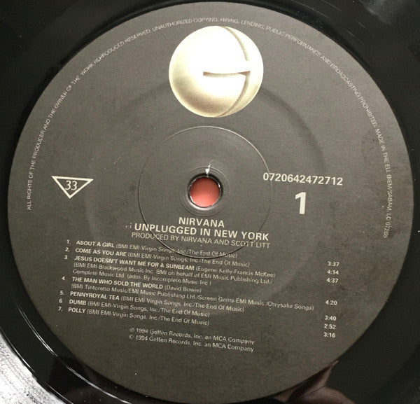 MTV Unplugged In New York | Mint (M) Mint (M) - ALT/INDIE *SEALED*