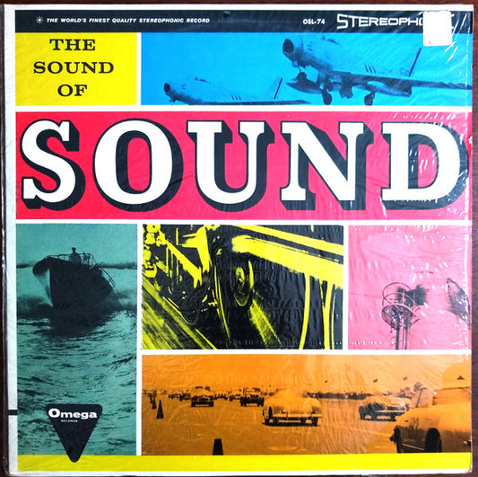 No Artist The Sound Of Sound Omega Disk, Omega Records (13) LP, Album Very Good (VG) Very Good Plus (VG+)