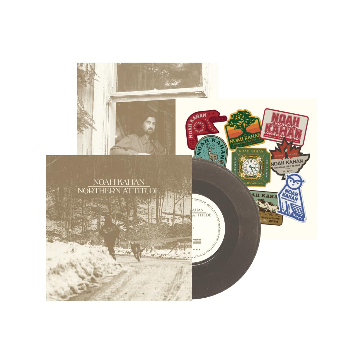 Northern Attitude (Black Ice Colored Vinyl with Poster) (7" Single) [Import] |