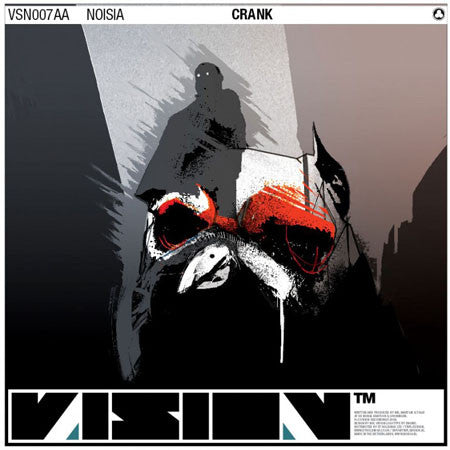 Noisia Stigma / Crank Vision Recordings 12", RP Mint (M) Mint (M)