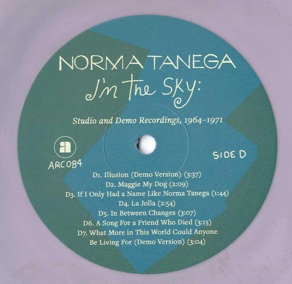 Norma Tanega I’m The Sky: Studio And Demo Recordings, 1964–1971 Anthology Recordings 2xLP, Comp, Ltd, Num, Bla Mint (M) Mint (M)