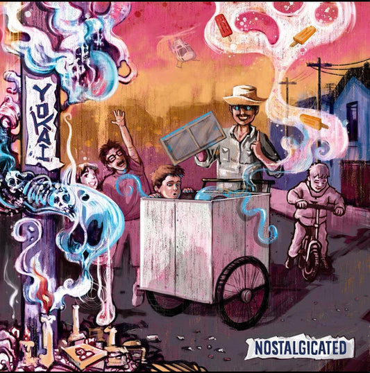 Nostalgicated (BLUE/YELLOW/MAGENTA SPLATTER VINYL) | Near Mint (NM or M-) Mint (M)