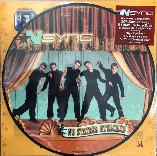 *NSYNC No Strings Attached RCA LP, Pic, RE Mint (M) Mint (M)