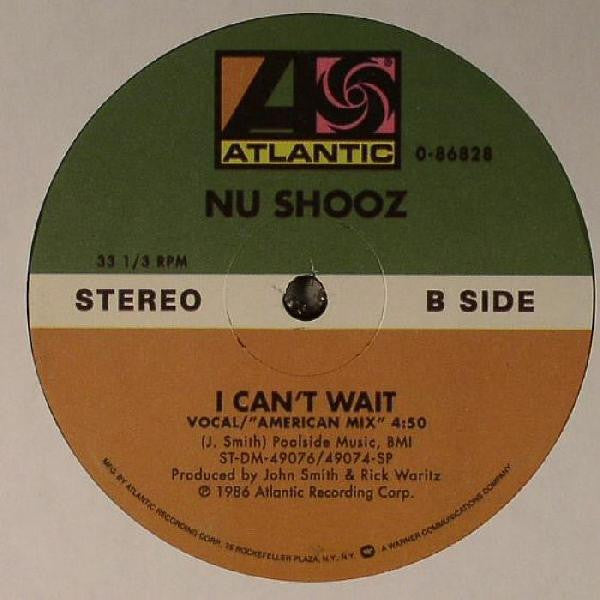 I Can't Wait (VINYL) | Mint (M) Generic - DISCO *NEW*