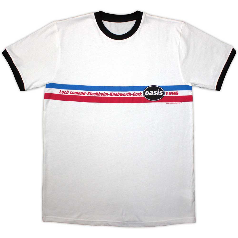 1996 Tour Horizontal Stripes | White
