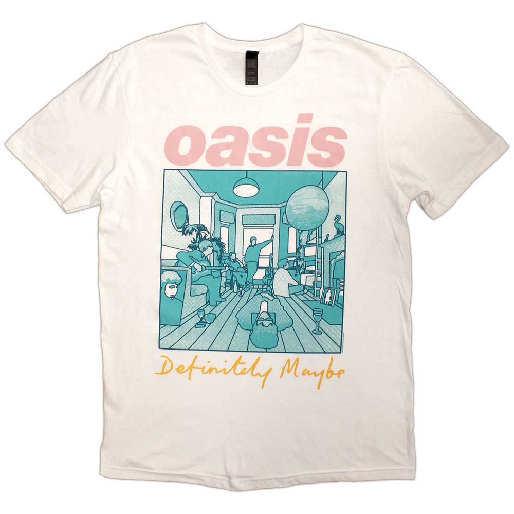 Definitely Maybe Illustration Colour | White