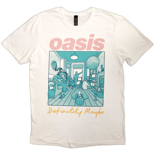 Definitely Maybe Illustration Colour | White