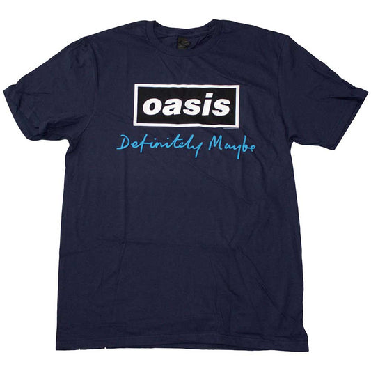 Definitely Maybe Text Logo | Men's | Blue