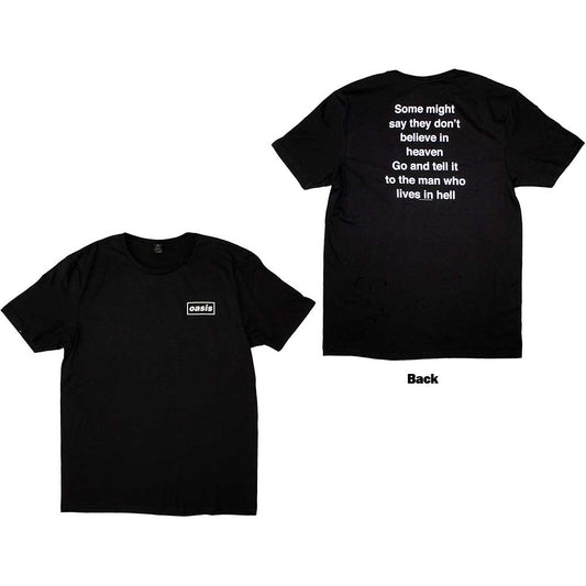 Some Might Say Lyric | Men's | Black