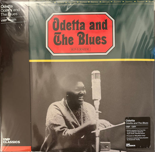 Odetta Odetta And The Blues Riverside Records LP, Album, Club, RE, RM, 180 Mint (M) Mint (M)