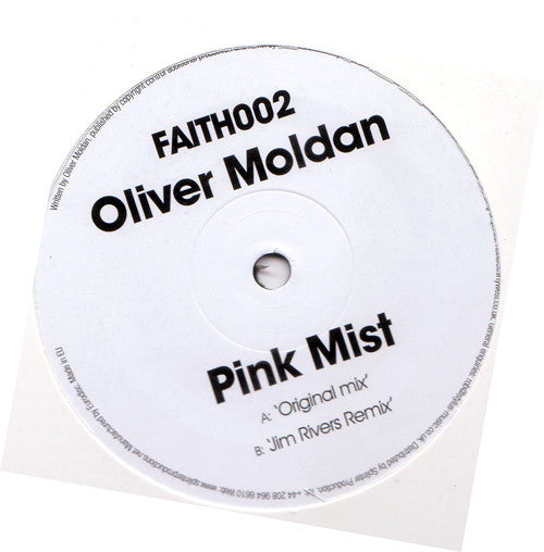 Oliver Moldan Pink Mist Faith Music (2) 12" Mint (M) Generic