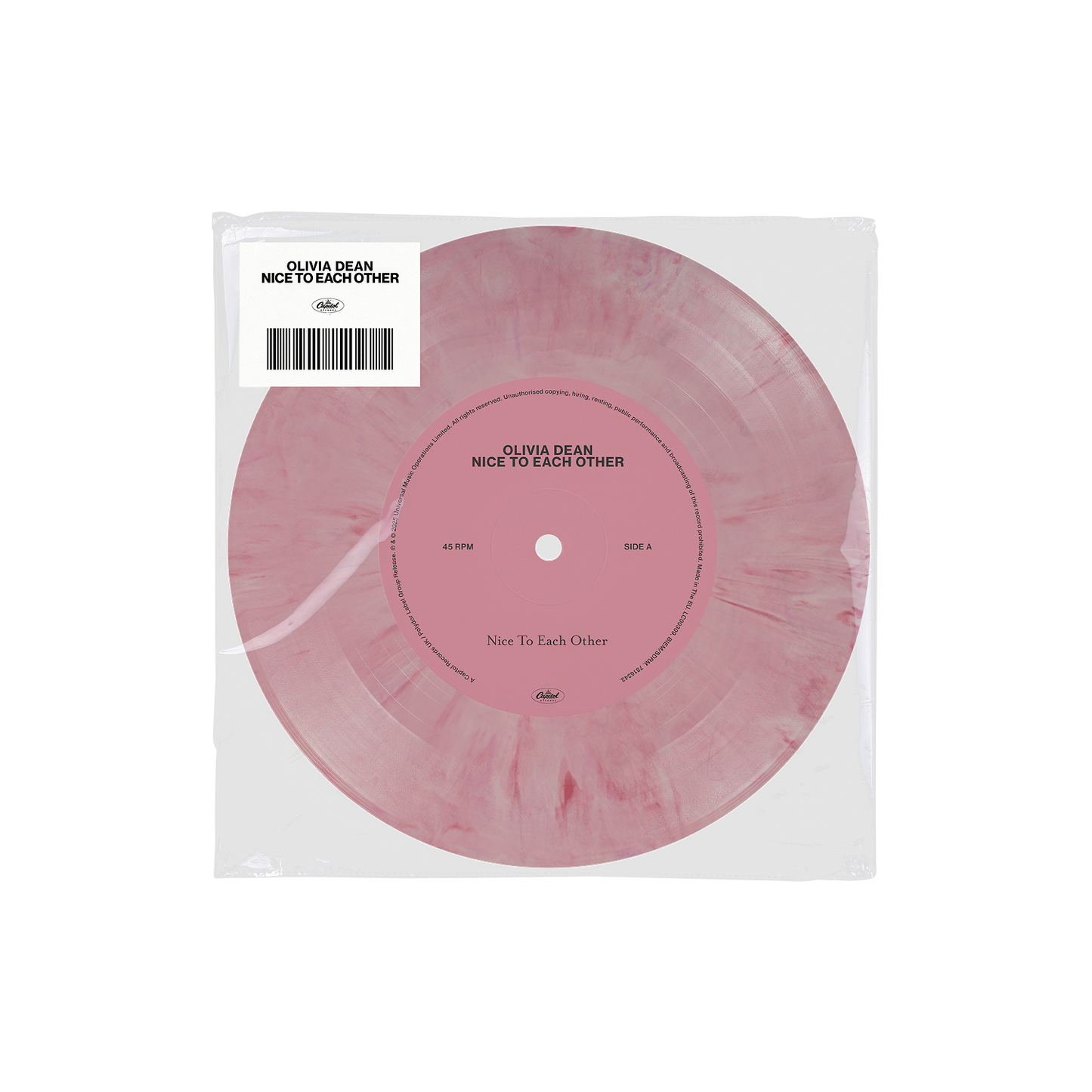 Nice To Each Other [Pink/White 7" Single] | - POP *NEW/COLOR*