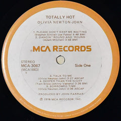 Olivia Newton-John Totally Hot MCA Records LP, Album Very Good Plus (VG+) Very Good Plus (VG+)