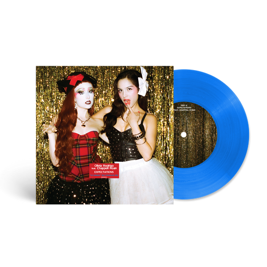 Olivia Rodrigo - expectations (feat. chappell roan) ["LA behavior" Blue Translucent 7" Single] |