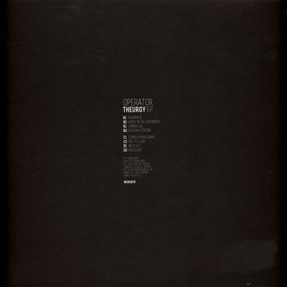 Theurgy EP | Mint (M) Mint (M) - TECHNO *SEALED*