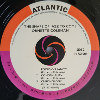 The Shape Of Jazz To Come | Mint (M) Mint (M)
