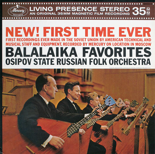 Osipov State Russian Folk Orchestra - Balalaika Favorites |
