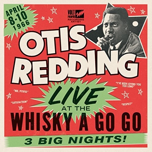 Otis Redding Live At The Whiskey A Go Go (180 Gram Vinyl) (2 Lp's)