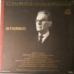 Otto Klemperer, Richard Wagner, Philharmonia Orche Klemperer Conducts Wagner Angel Records 2xLP, Album + Box Very Good Plus (VG+) Good Plus (G+)
