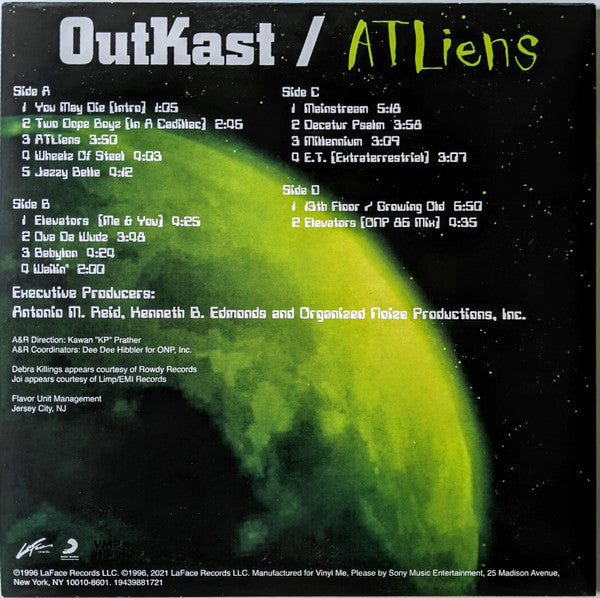ATLiens (VMP | NEON GREEN & BLUE GALAXY VINYL) | Mint (M) Mint (M)
