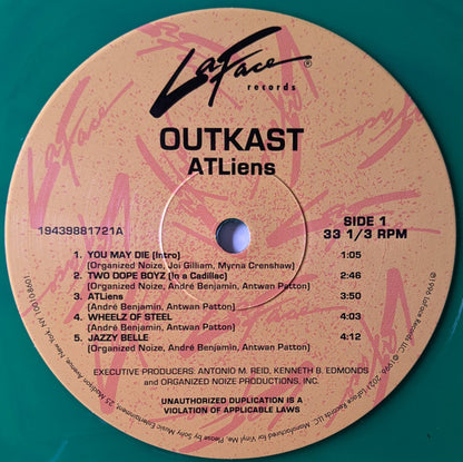 OutKast - ATLiens (VMP | NEON GREEN & BLUE GALAXY VINYL) | Mint (M) Mint (M) - HIP HOP/RAP *SEALED/COLOR*